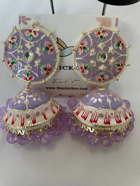 Meenakari Mystical Earrings