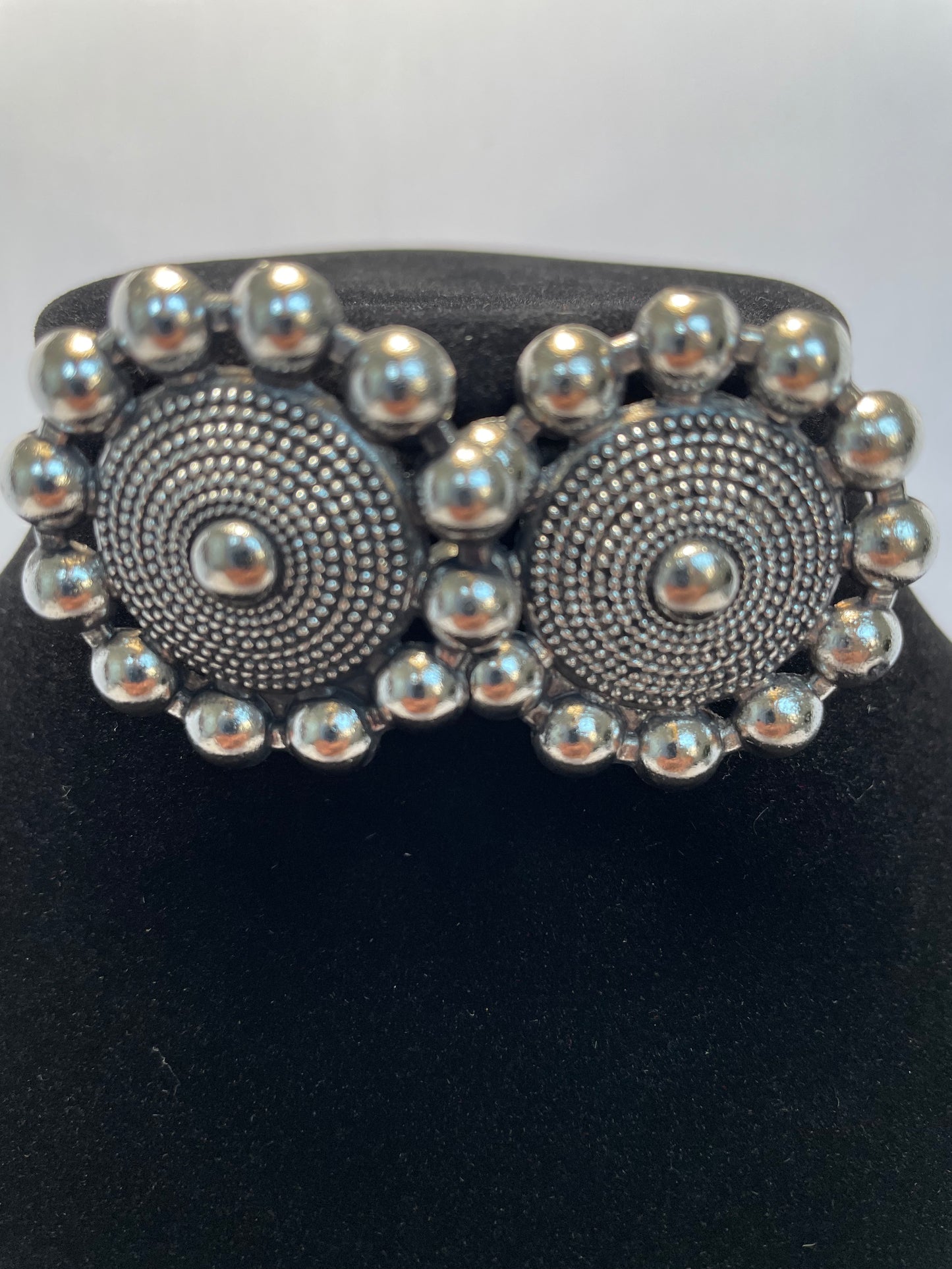 Round Beaded Earring