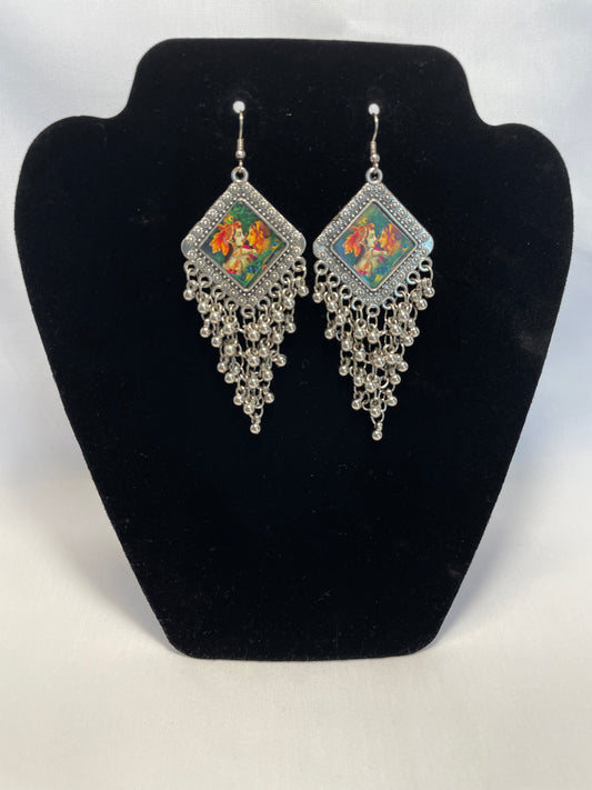 Radha Krishna Earrings