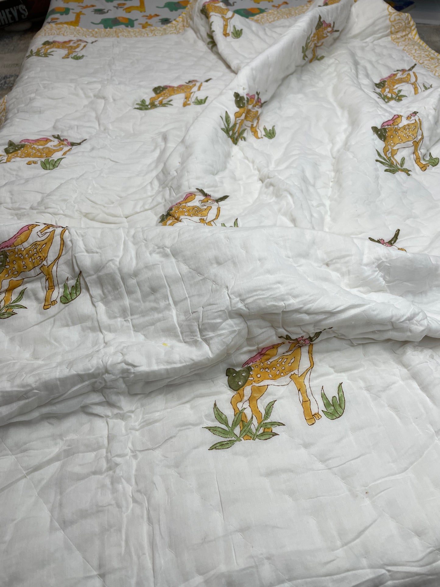 Graceful Deer Snuggle Quilt